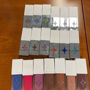 half magic eye and lip stains